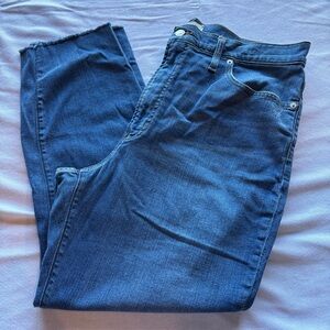 Madewell Indigo Cropped Ankle Jeans